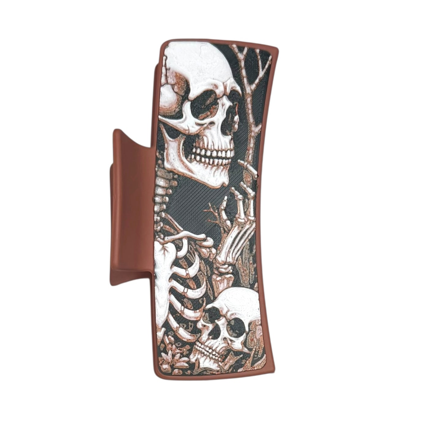 Double Skeleton - Large 3D Hair Claw Clip