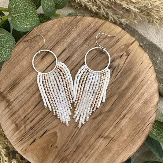 Novalee Beaded Earrings - Southwestern Charm