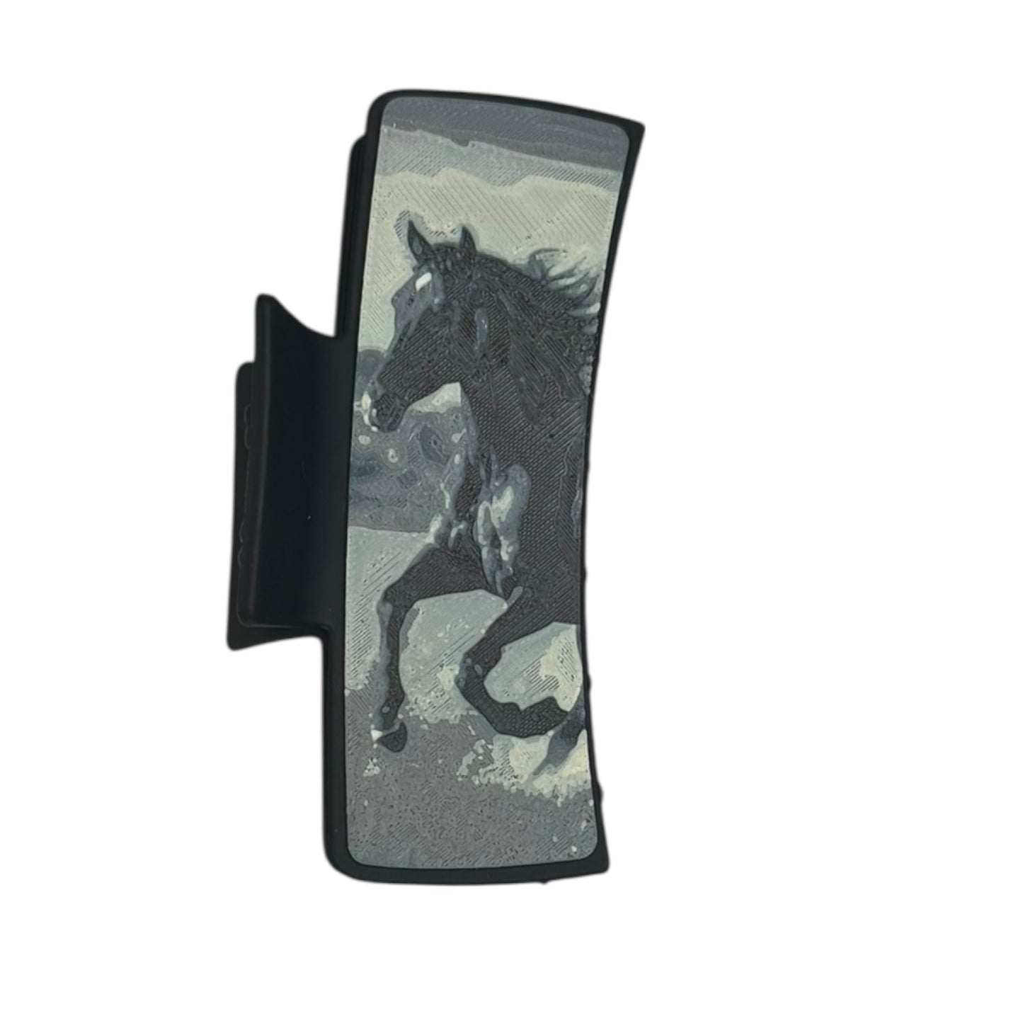 Horse 3D Printed Claw Clip - Large 4"