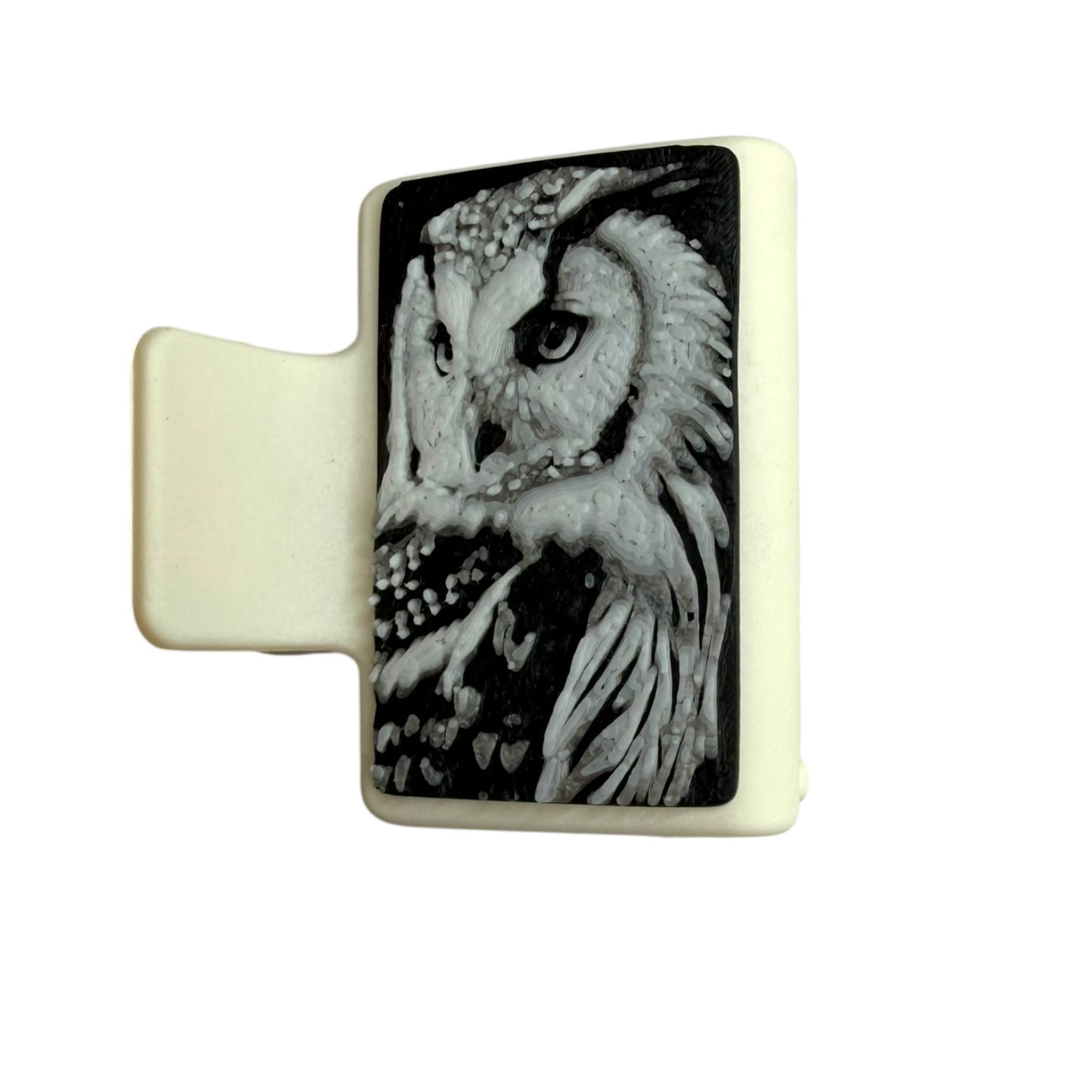 Owl Hair Claw Clip - Small