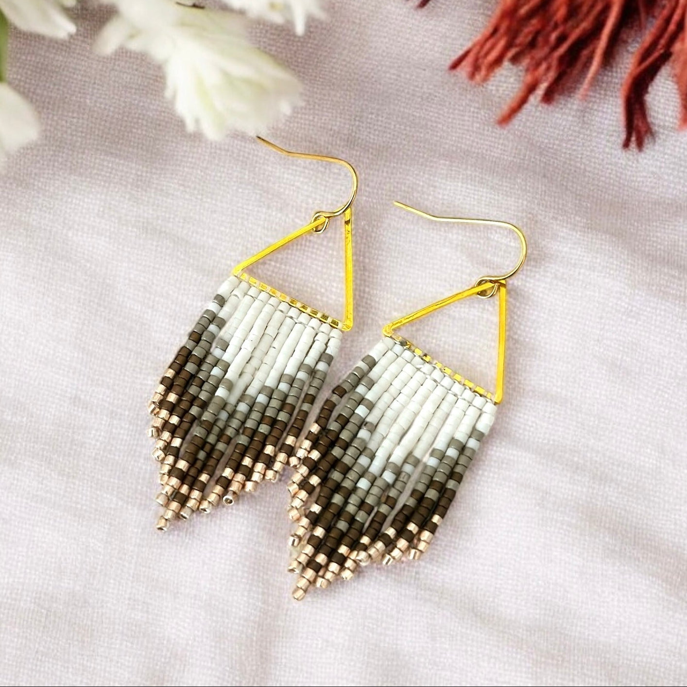 Mini ombré earrings