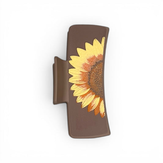 Sunflower 3D Printed Hair Claw