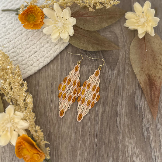 Honeycomb Earrings Samantha
