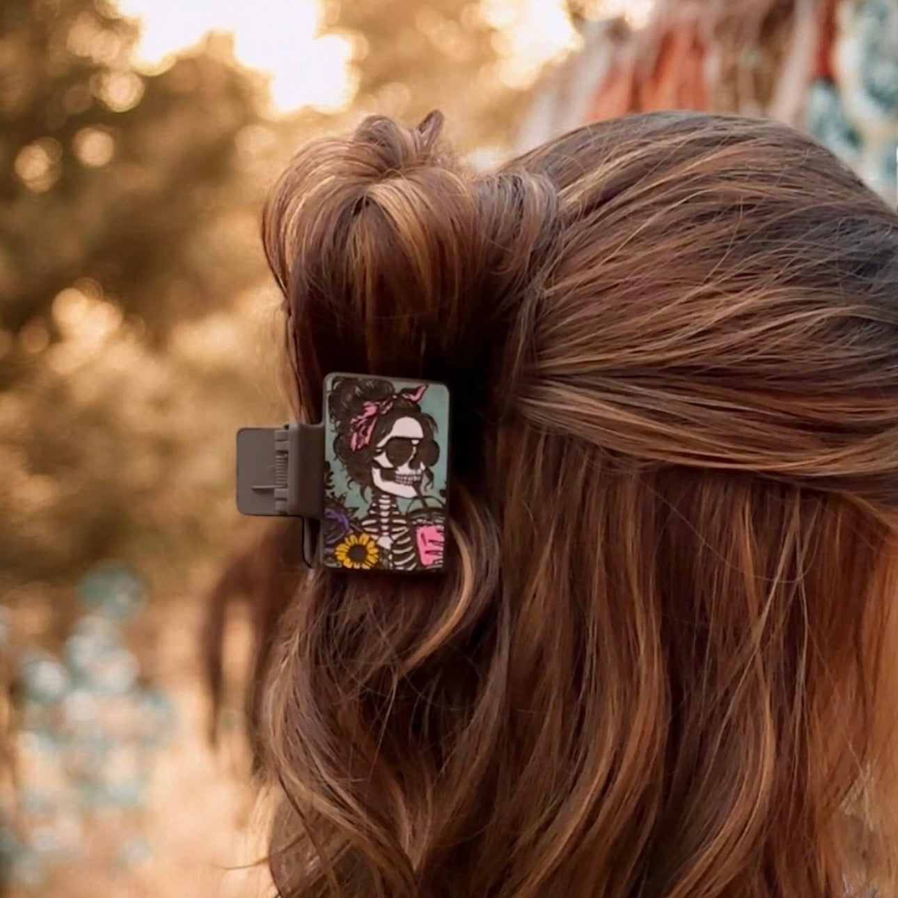 Bitches Happen Hair Claw Clip