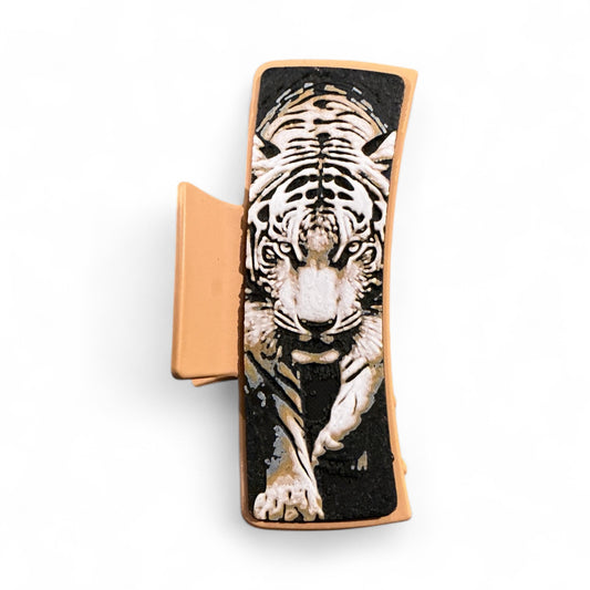 Tiger Large Hair Claw Clip