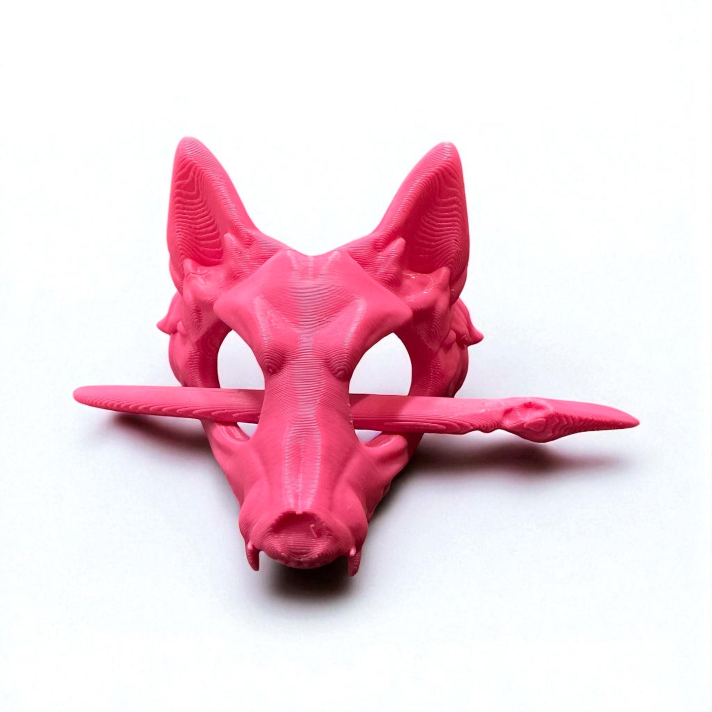 Wolf 3D Hair Pin
