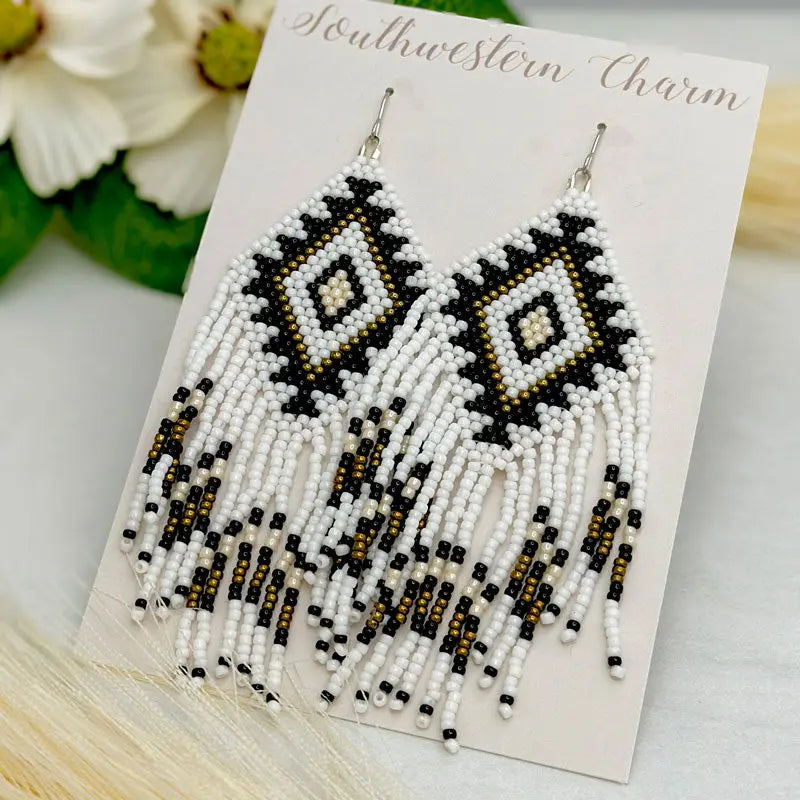 Laramie Beaded Earrings Andrea