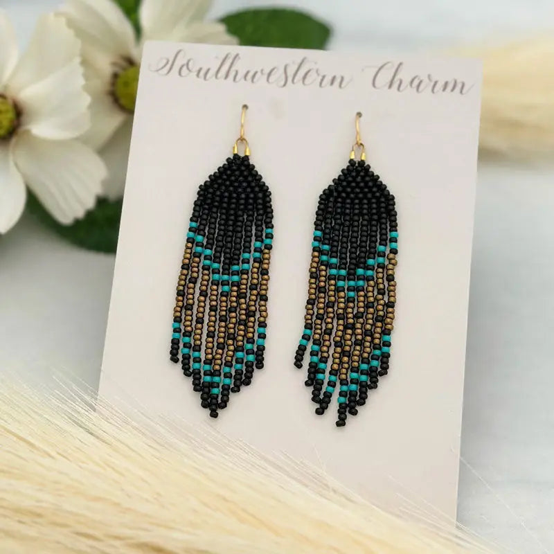 Sabrena Beaded Earrings Andrea