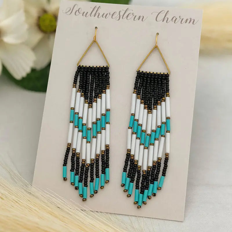 Montana Beaded Earrings Andrea