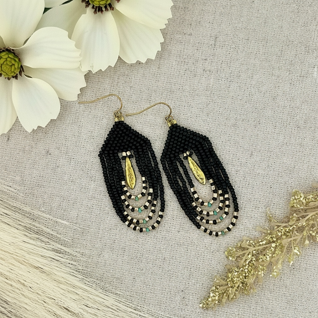 Sylvia Beaded Earrings