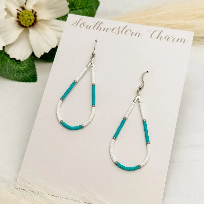 Tear Drop Hoops Samantha