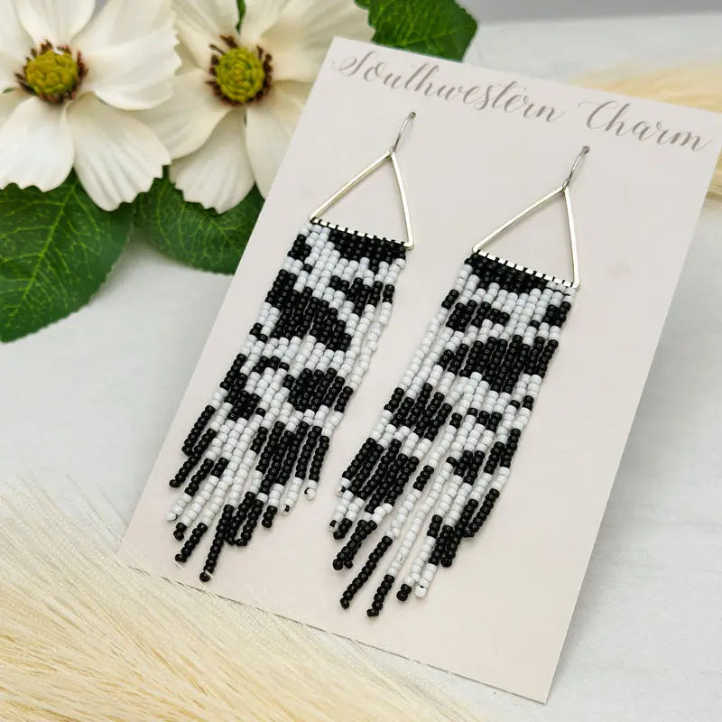 Cow Bead Earring Samantha