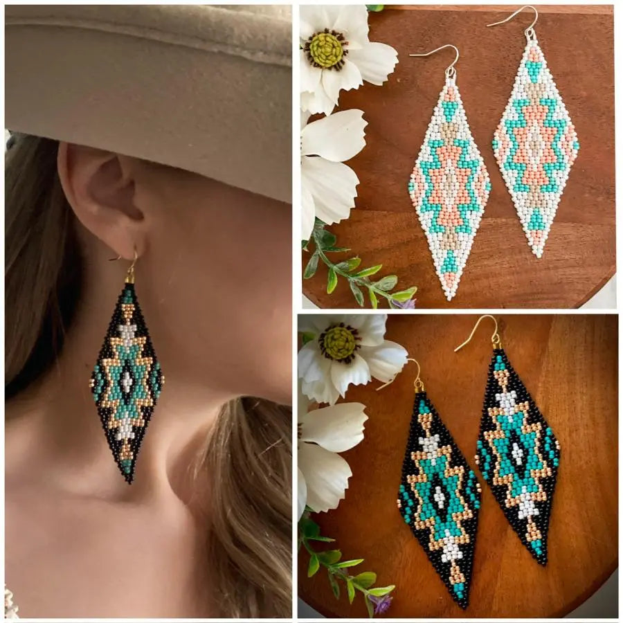 Danica Beaded Earrings Andrea