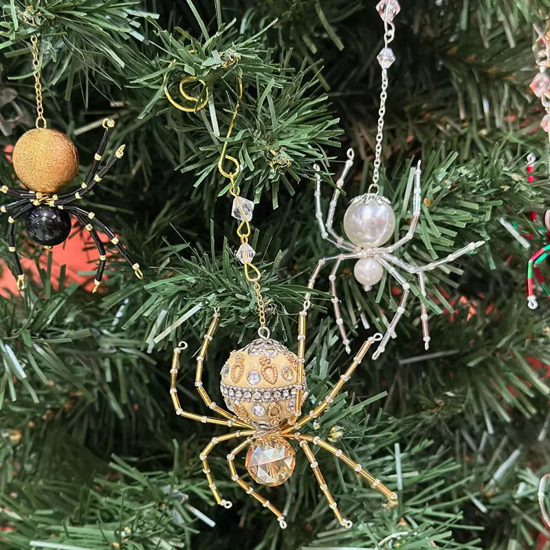 Christmas Spider Ornament Combine
