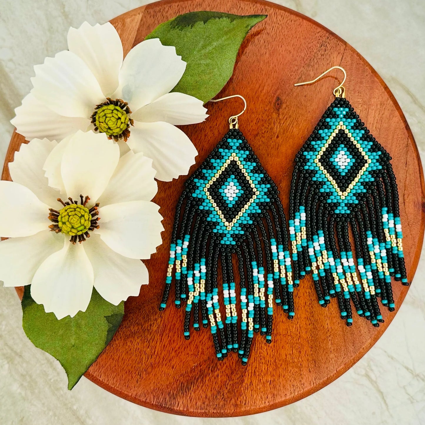 Laramie Beaded Earrings Andrea