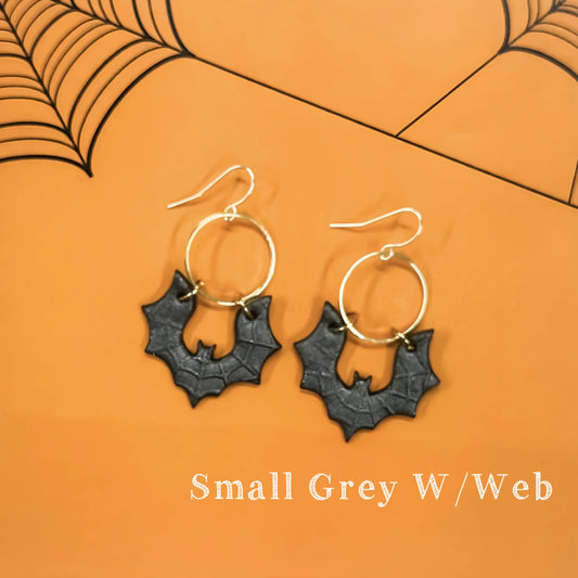 Bat Clay Earrings Samantha