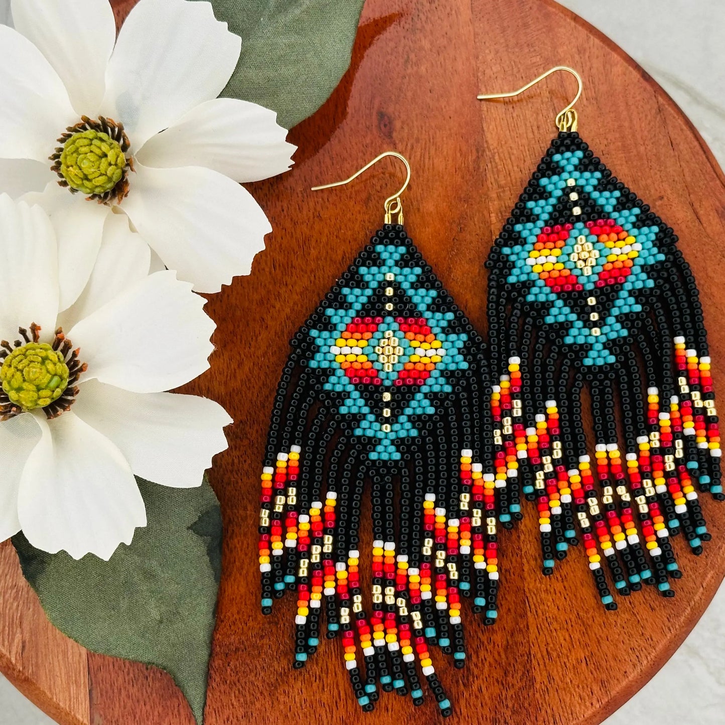 Laramie Beaded Earrings Andrea