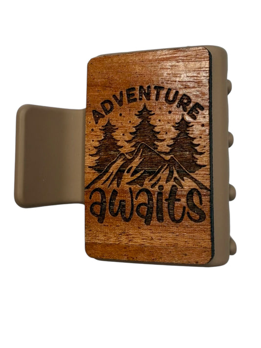Adventure Awaits Claw Clip - Small