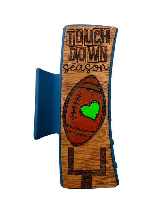 Touchdown Season Claw Clip - Large