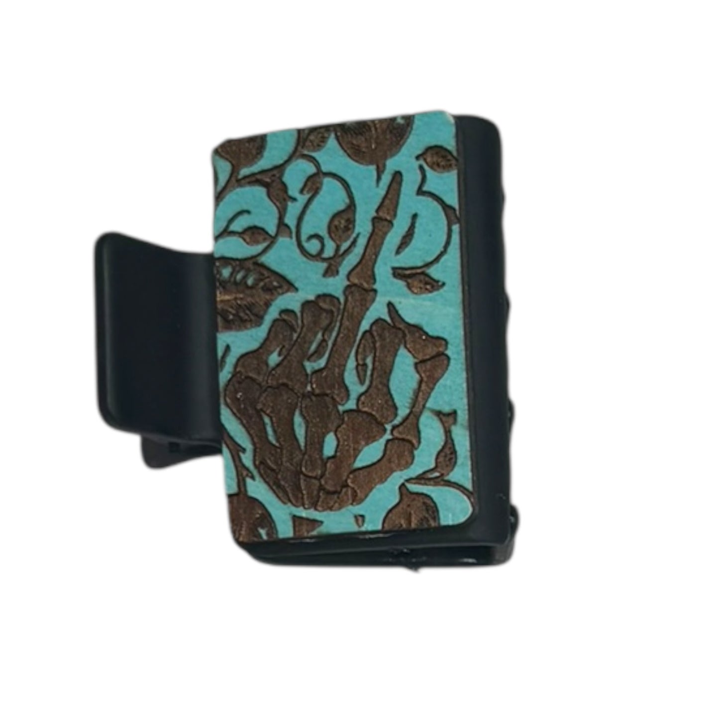 Middle Finger Hair Claw Clip - Small 2"