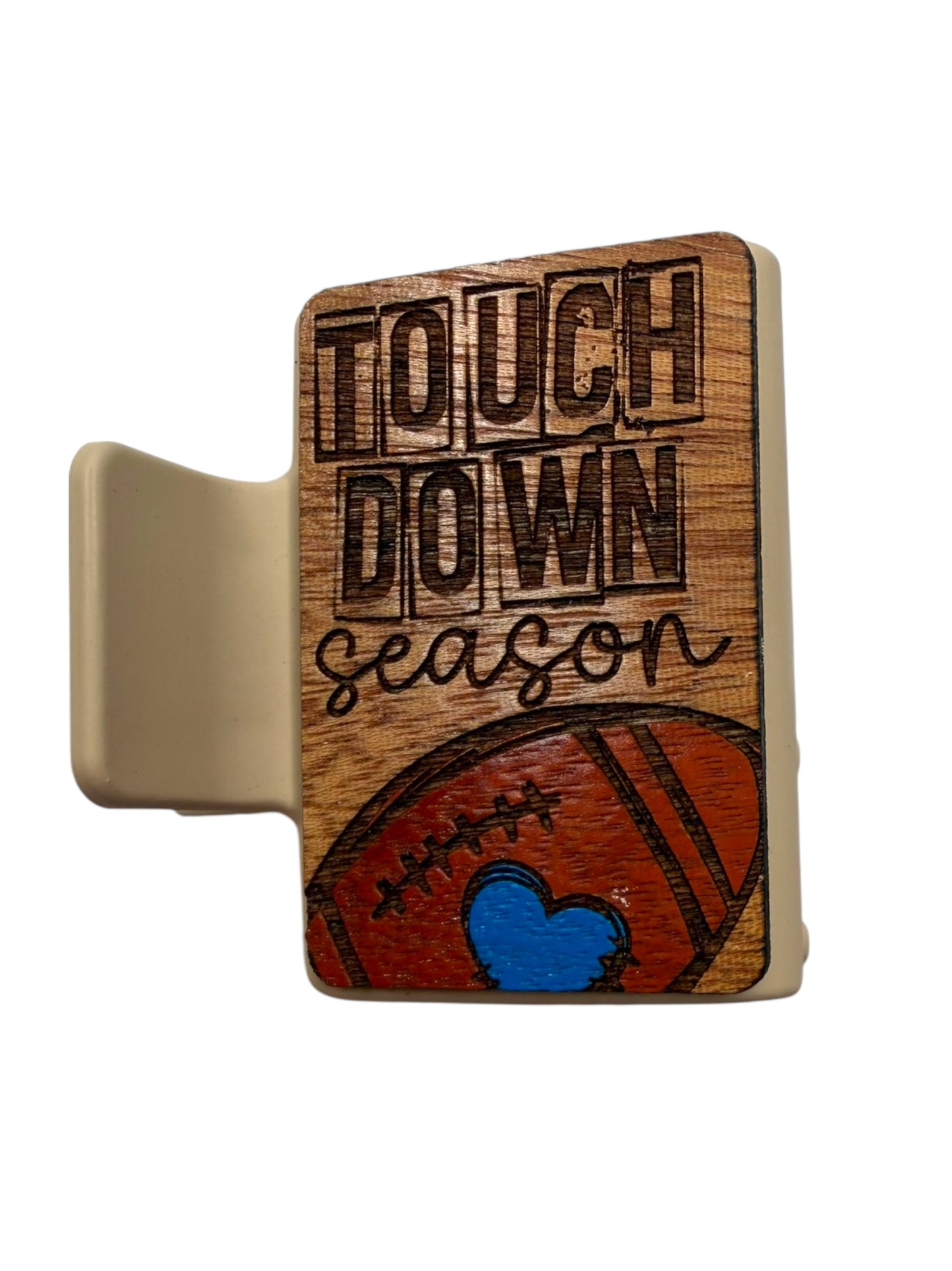 Touchdown Season - Small Hair Claw Clip