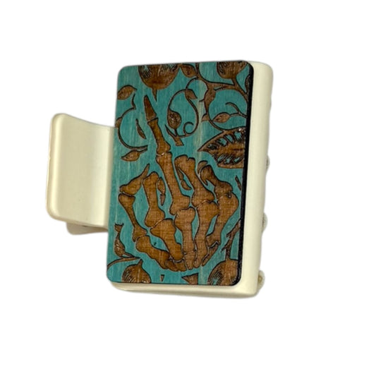 Middle Finger Hair Claw Clip - Small 2"