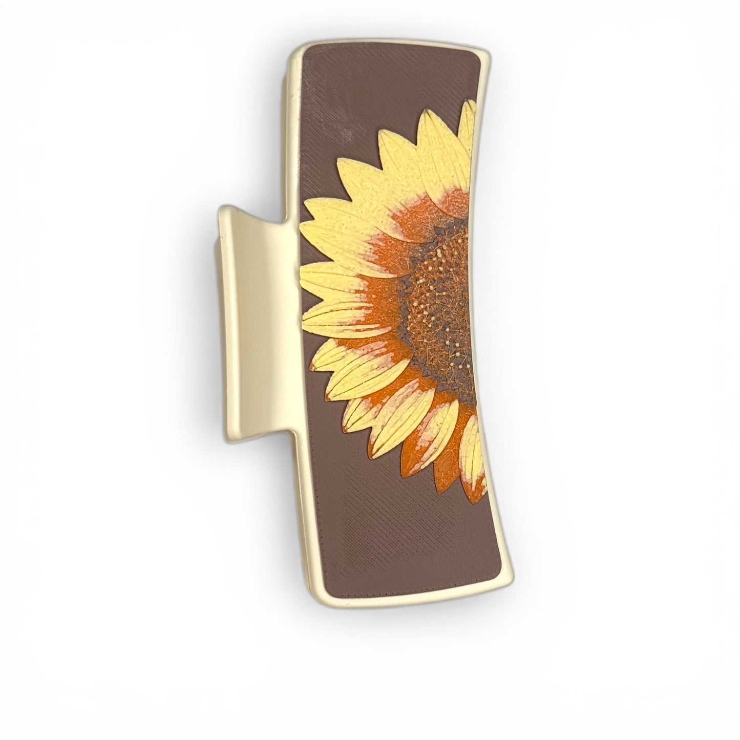 Sunflower 3D Printed Hair Claw