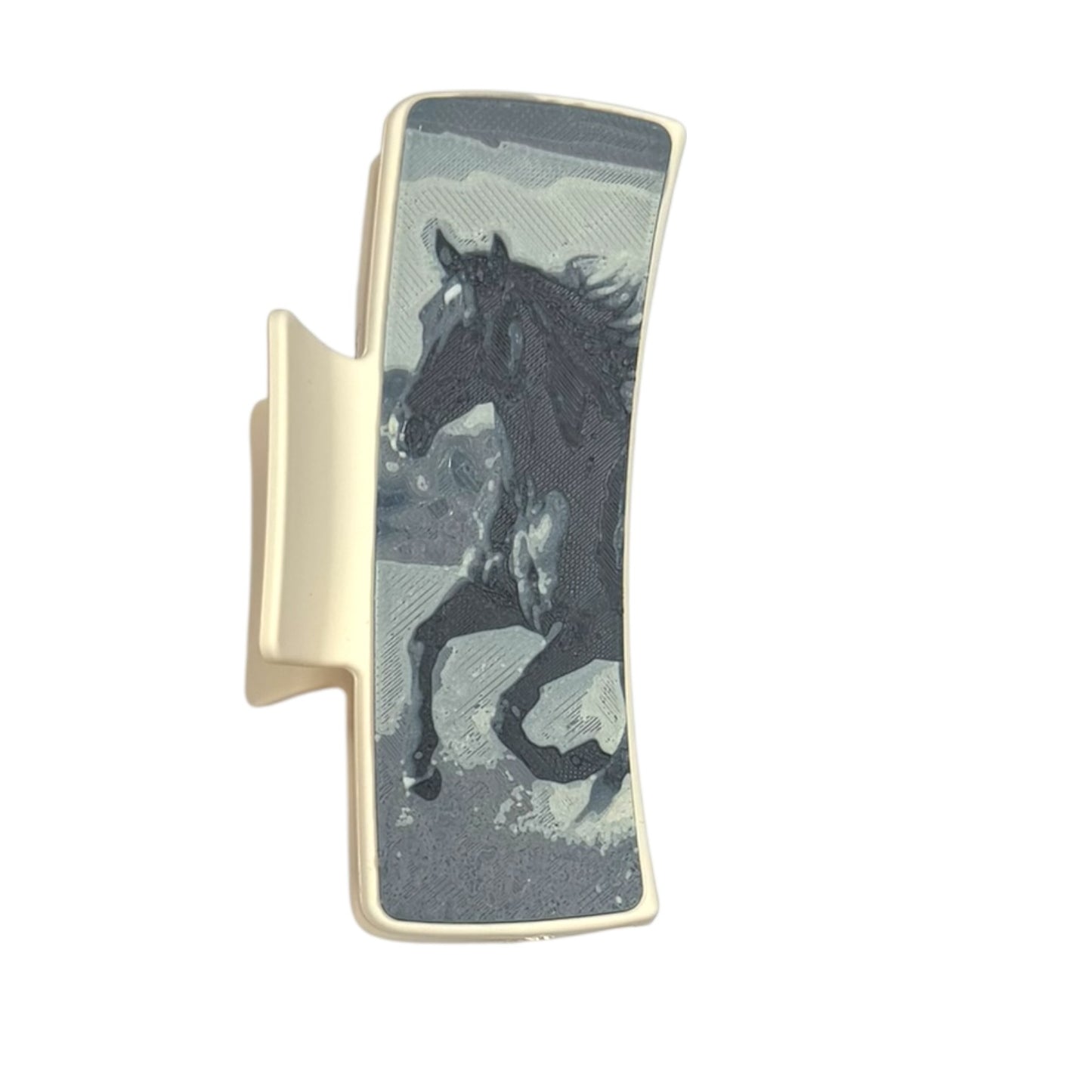 Horse 3D Printed Claw Clip - Large 4"