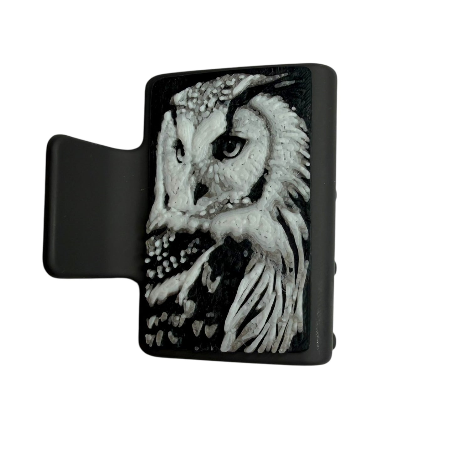 Owl Hair Claw Clip - Small