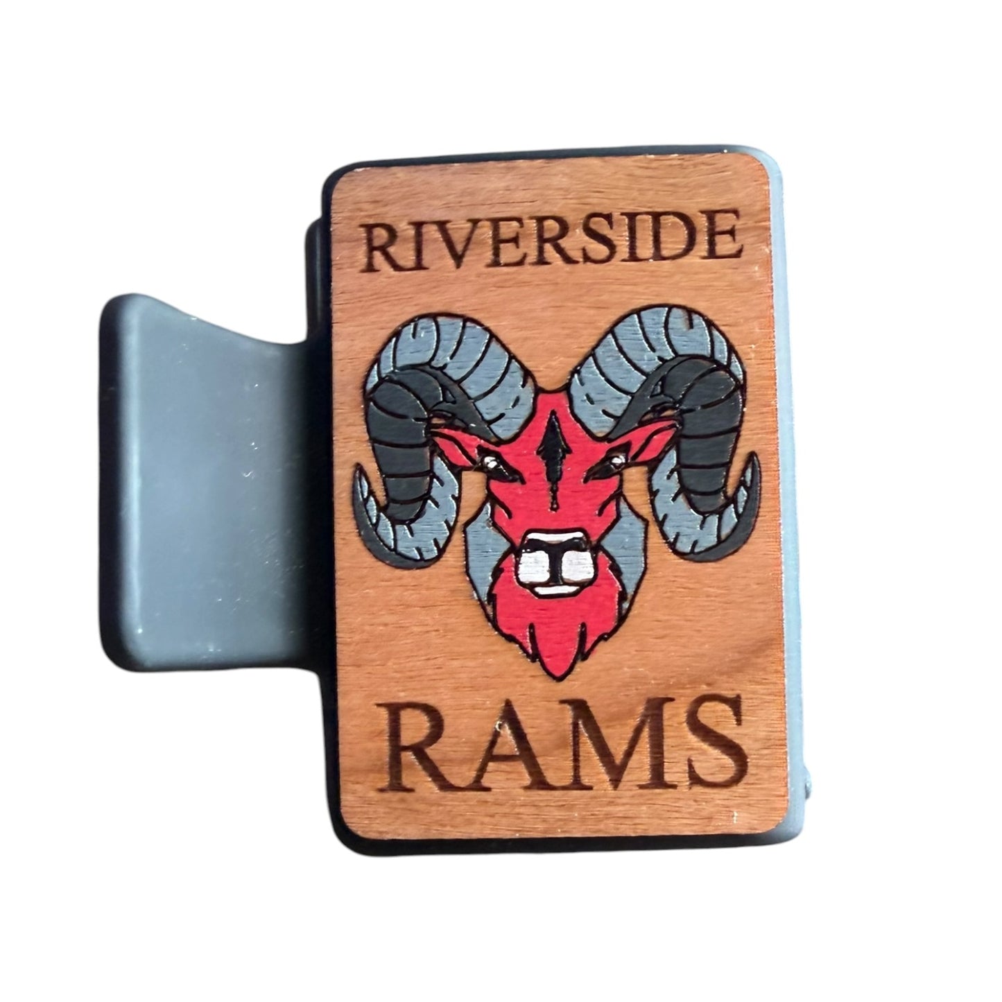 Riverside Rams Engraved Claw Clip 2”