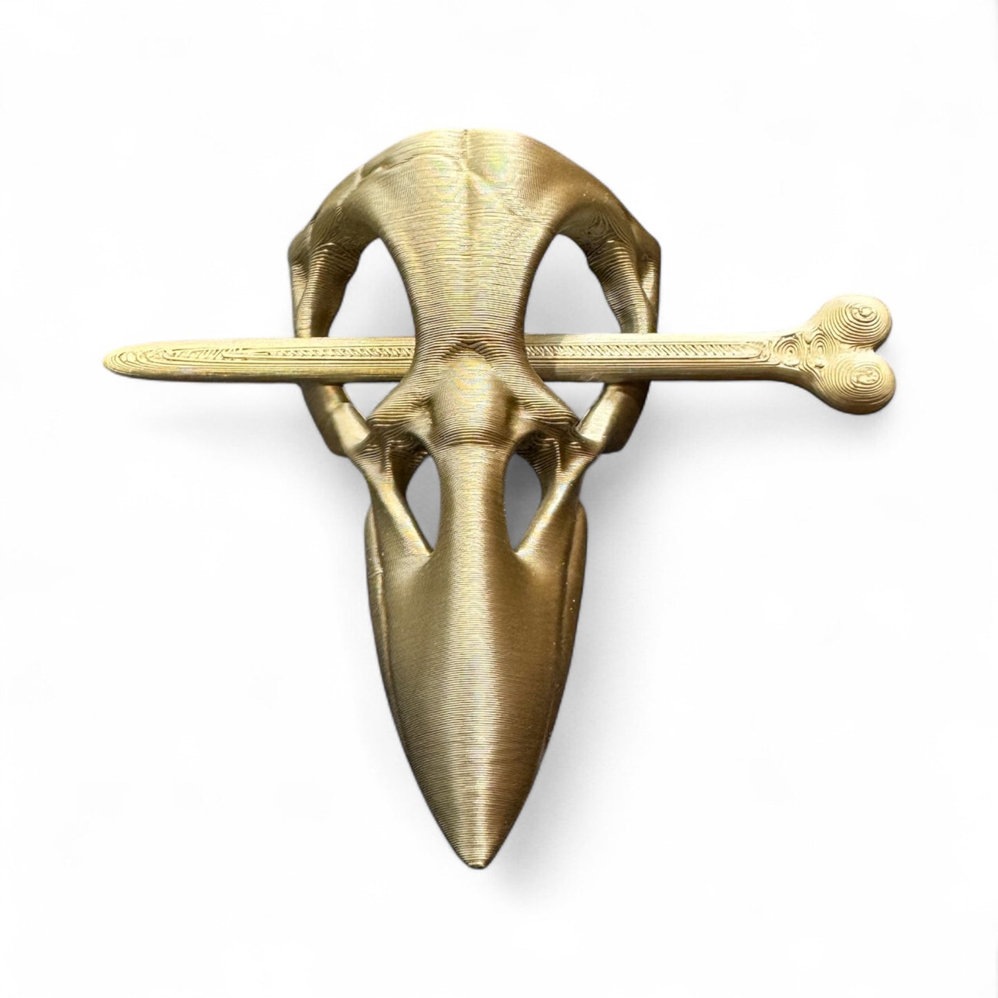 Crows Hair Pins 3D Printed