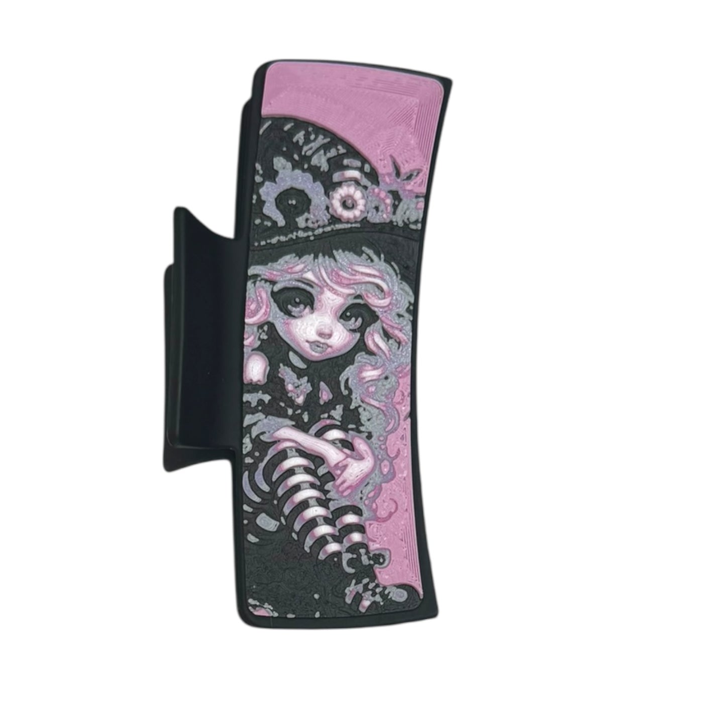 Young Girl Sprite Hair Claw Clip 4" Large Claw