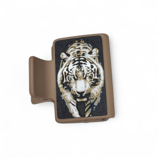 Tiger Small Hair Claw Clip