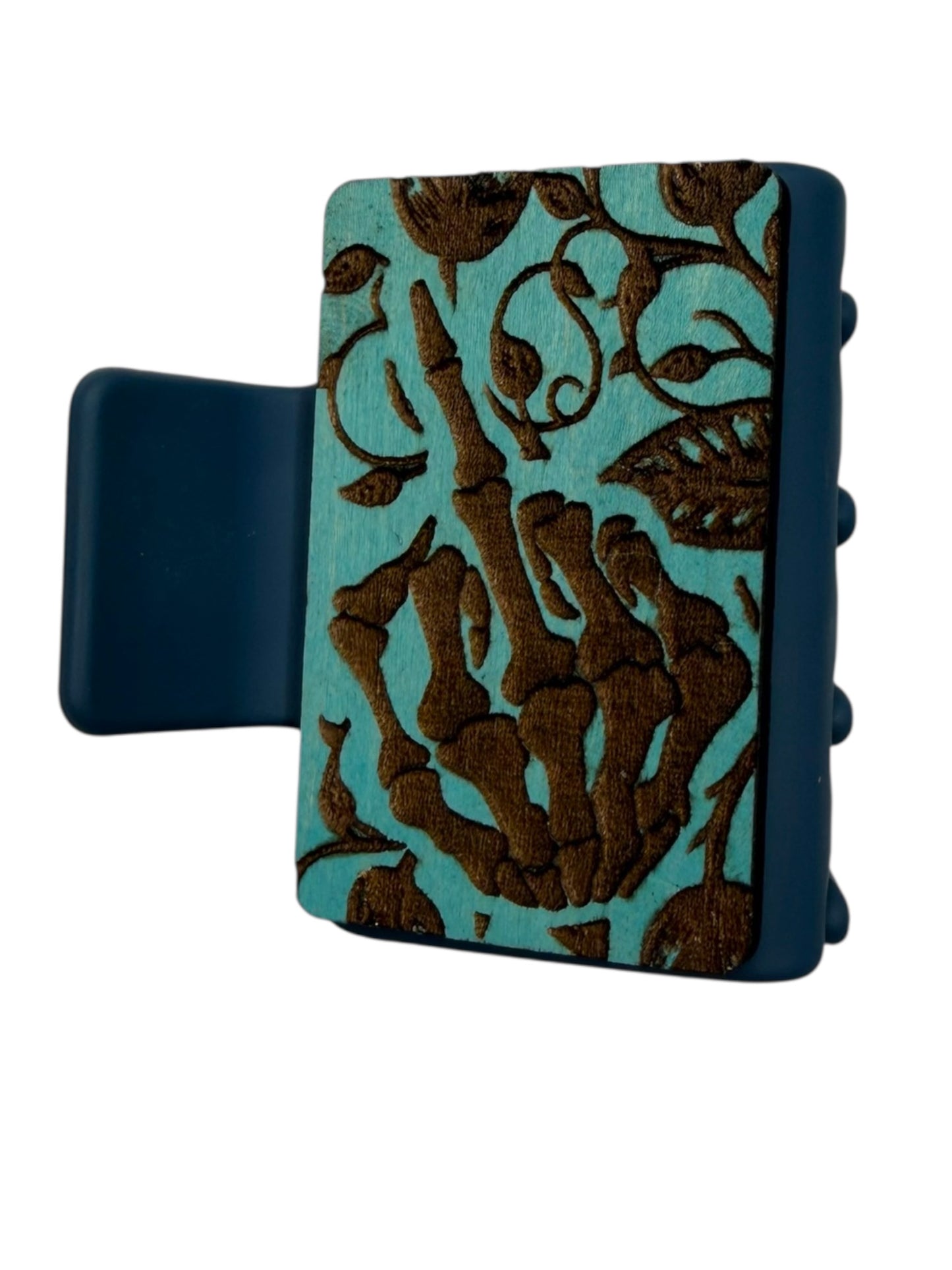 Middle Finger Hair Claw Clip - Small 2"