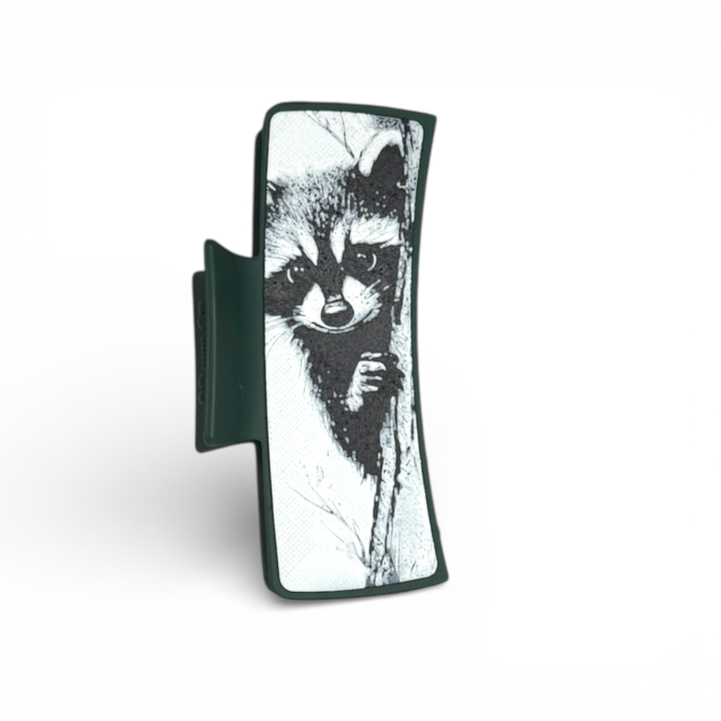 Raccoon Large Hair Claw Clip