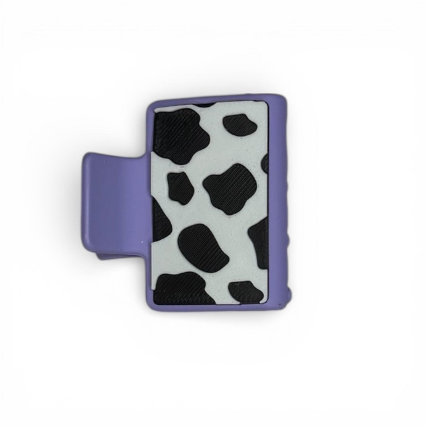 Cow Spots 2" 3D Printed Hair Claw Clip