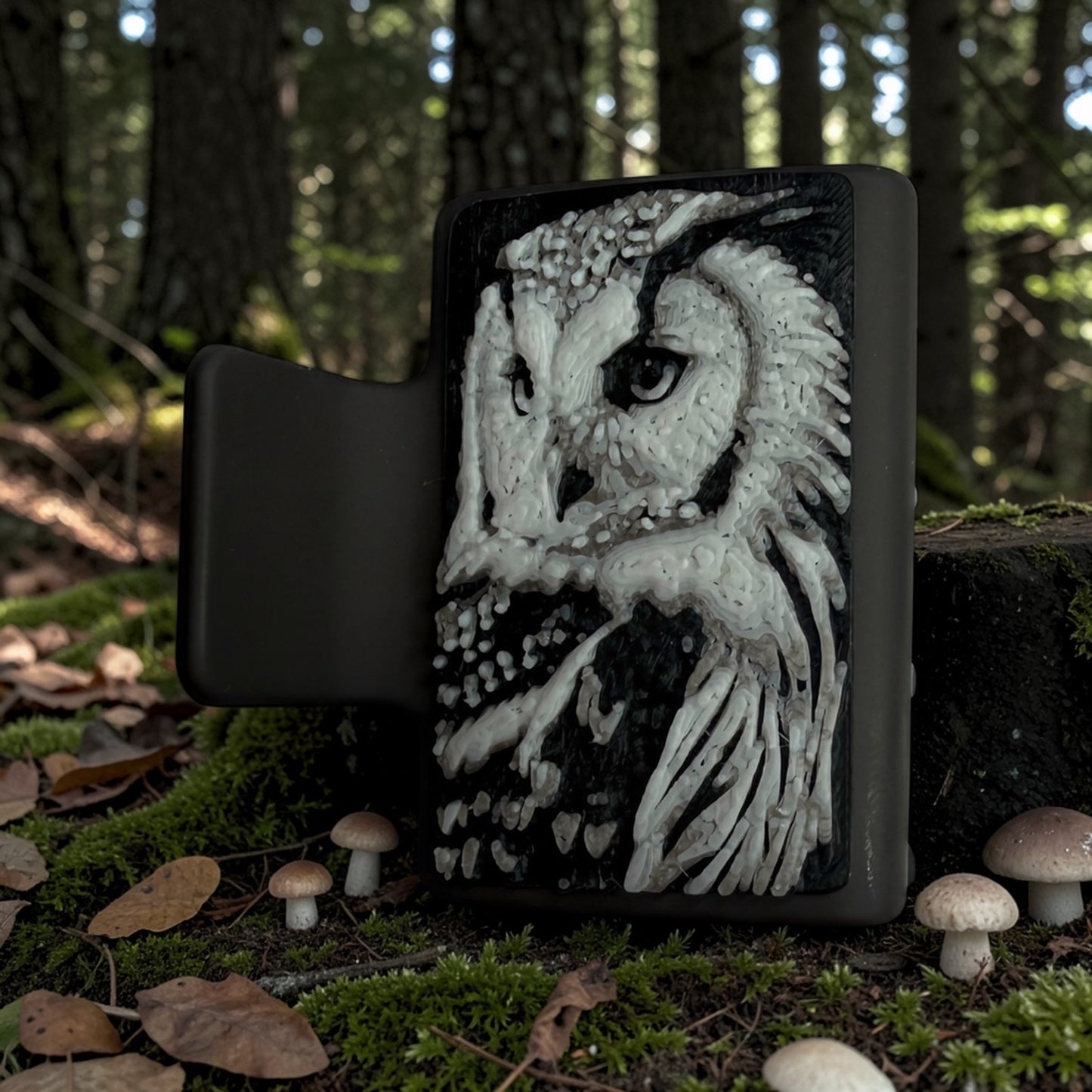 Owl Hair Claw Clip - Small