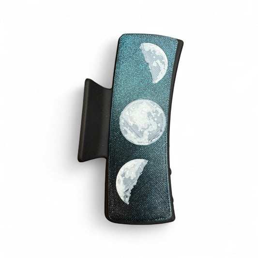 Moon Phase Large Hair Claw Clip
