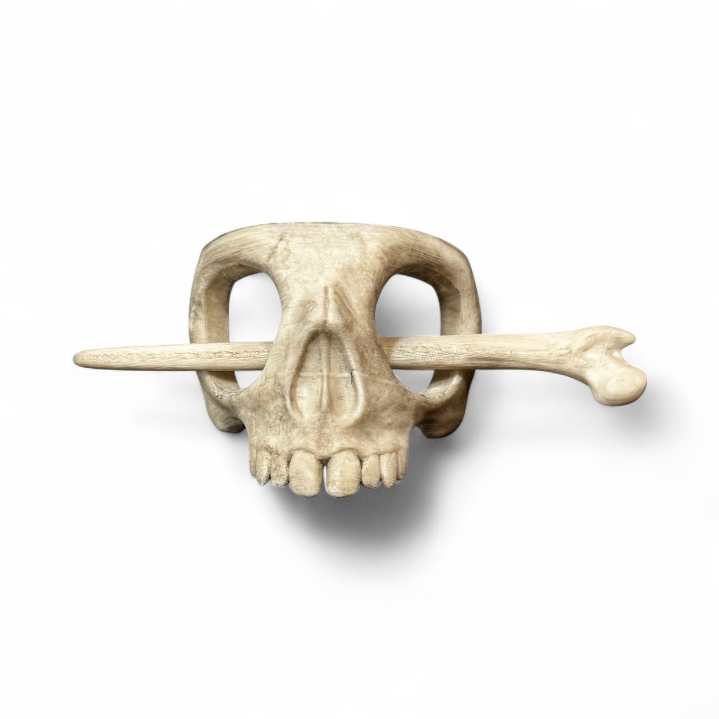 Human Skull 3D Hair Pin