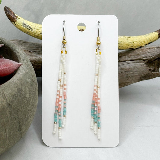Valerie Tassel Beaded Earrings