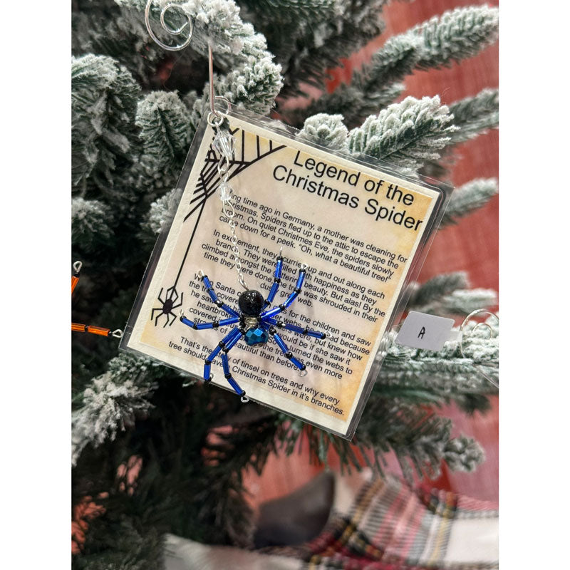 Christmas Spider Ornament