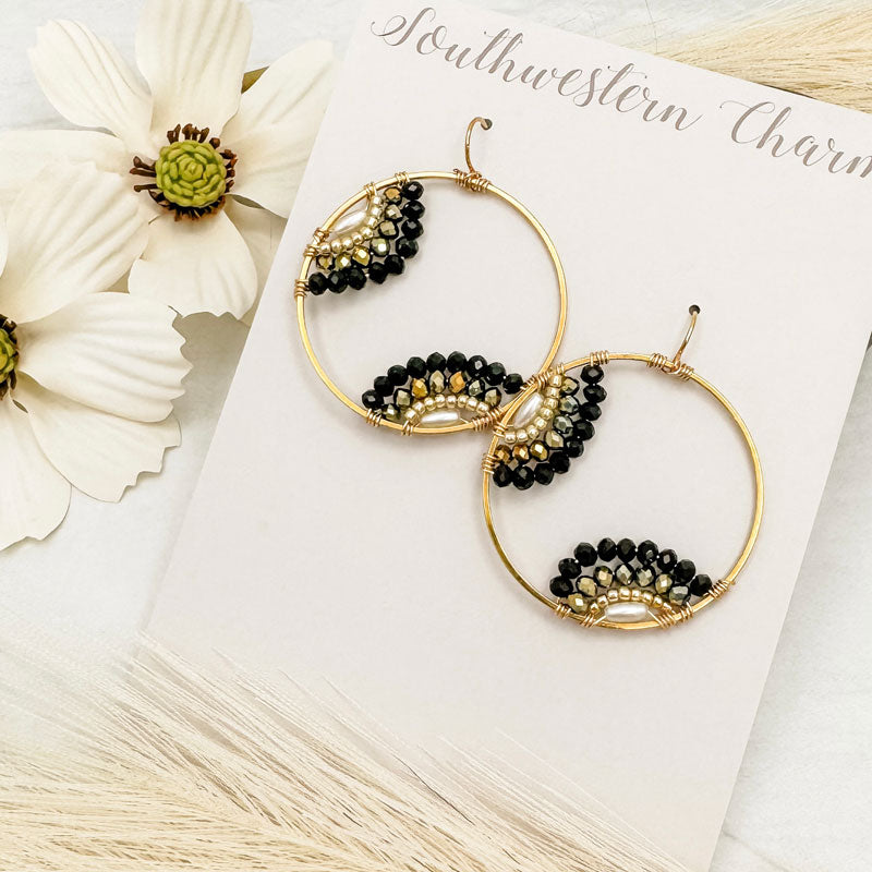 Kali hoop earrings