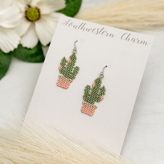 Cactus Earrings