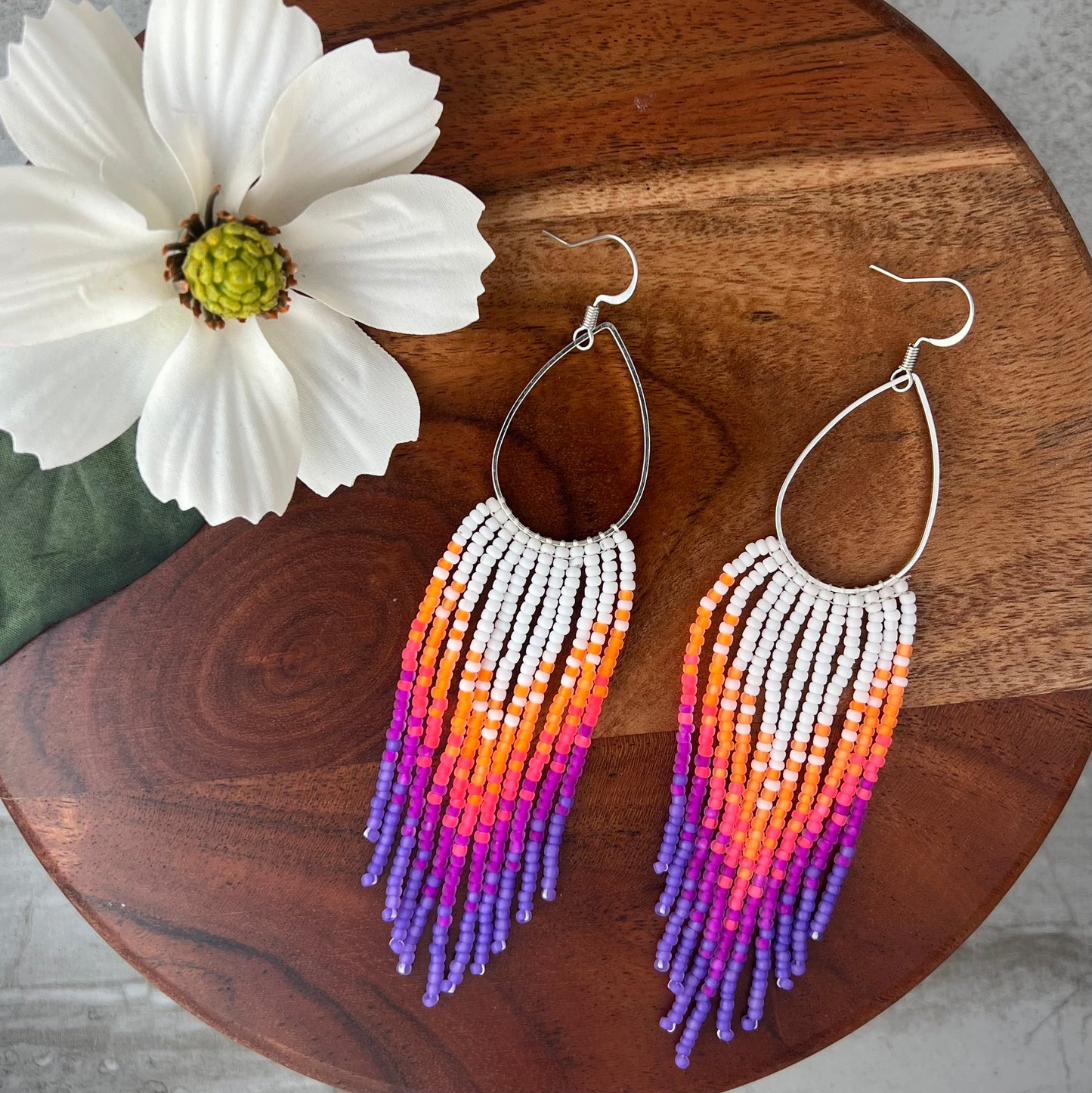 Kristy Earrings - Neon