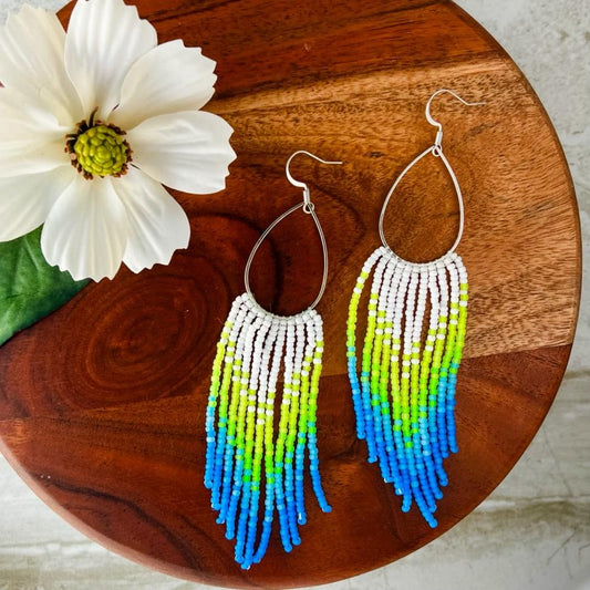 Kristy Earrings - Neon